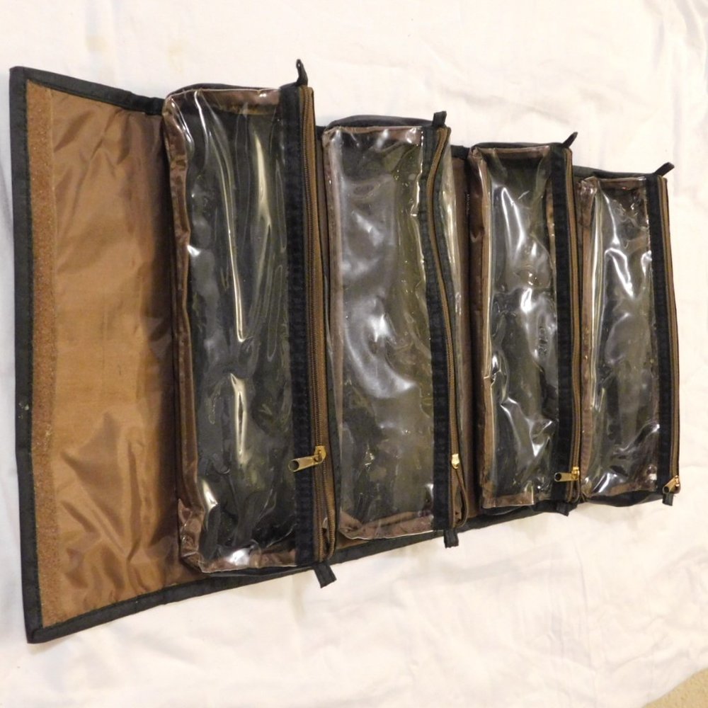 Joy Mangano Removable Cosmetic Bag Pouches - Picture 2 of 9